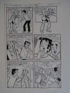 Unknown - 1 Original page - Archie - Archie’s T.V. Laugh-Out #19 - page 3 - Size: 26,5 x 40 cm. - 1973 | Catawiki