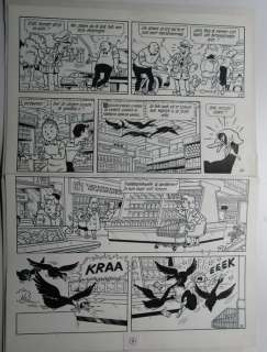 Goossens, Eugeen - 1 Original page - Suske en Wiske - Witte zwanen, zwarte zwanen - 1987 | Catawiki