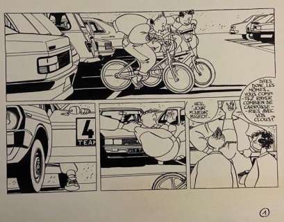 Baru - 4 Original page - Histoire complète - Le Pilote - (années 1980) | Catawiki