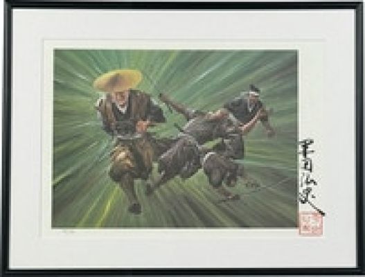 Hiroshi Hirata color reproduction illustration with hand written signature | Mandarake (Big Web)
