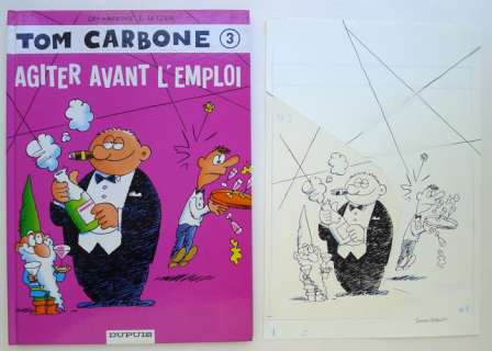 Cromheecke, Luc | Original cover  - Tom Carbone 3  - (1993) | Catawiki