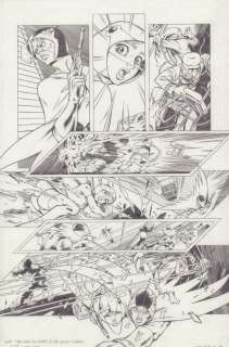 Wilson Tortosa - battle of the planets #8 p. 16 - mark & princess action - 2003
