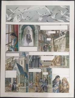 Magnin, Florence - 1 Original colour page - Mary La Noire T1 - Les Trépassés - 1995 | Catawiki