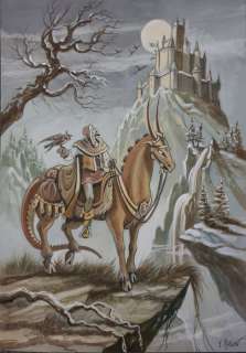 Magnin, Florence - 1 Original colour drawing - L’Autre monde | Catawiki