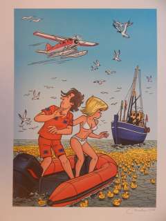 Merho - 1 Offset Print - De Kiekeboes - Alle Eendjes - 2013 | Catawiki