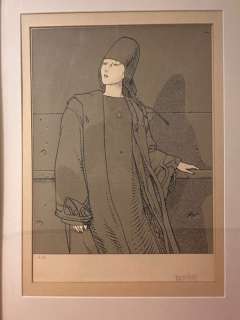 Moebius - 1 Silkscreen - Starwatcher - Helen - (jaren 1980) | Catawiki