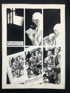 Breccia, Alberto - 1 Original page - El Viajero de Gris - 1978 | Catawiki