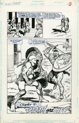 Esteban Maroto | The Atlantis Chronicles n.7 p.2 (DC) | Pop Art Collector