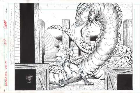 John Tighe, Ryan Odagawa - Resident Evil Web Comic Pg 4 Alpha Team Chris Redfield Splash