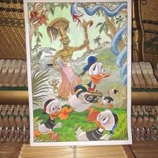 Bas Heymans - original colour drawing - The Golden man | Catawiki