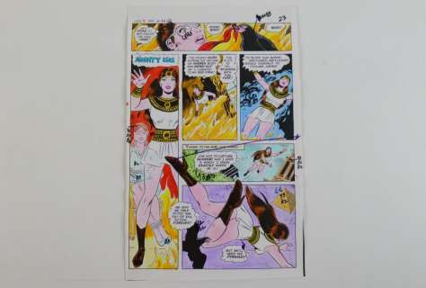 Isis #1 Original Comic Art | Bodnars Auction