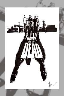 Jock | DAWN/SHAUN OF THE DEAD Mondo poster sketch | Art of Jock