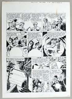 Franz - 1 Original page - Thomas Noland T2 - Race de chagrin - 1984 | Catawiki
