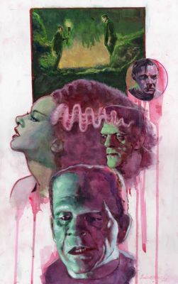 Joe Rubinstein | Frankenstein Painting | Joe Rubinstein
