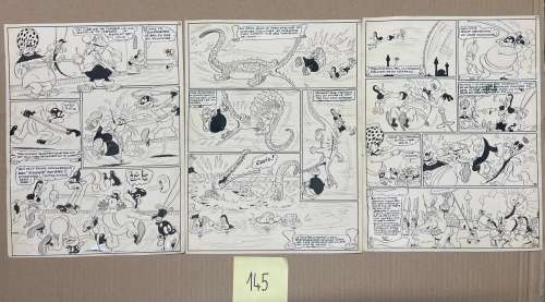 ERIK (Eric Jolly dit. 1912-1974). « Le Chevalier Trancheroc ». 22… | misc / divers