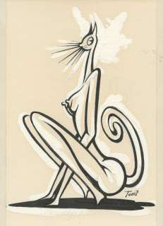 Touis | Illustration Ã  l’encre de Chine et Ã  la gouache… | Millon