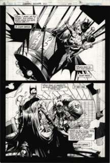 Whilce Portacio and Sal Regia - Batman: Gotham Knights #47, Page Original Art (DC, 2004). The Riddler doesn‘t -
