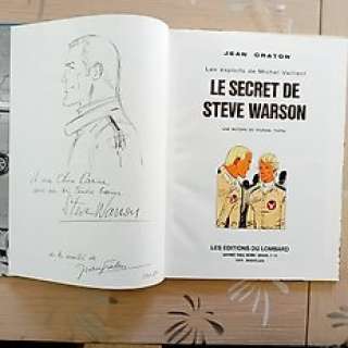 Michel Vaillant T24 + dédicace - C - 1 Album - EO - 1975 | Catawiki