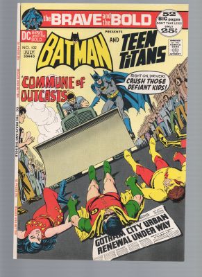 Brave and the Bold #102 Cover Proof Production Art Batman Jack Adler DC | Neat Stuff Vault