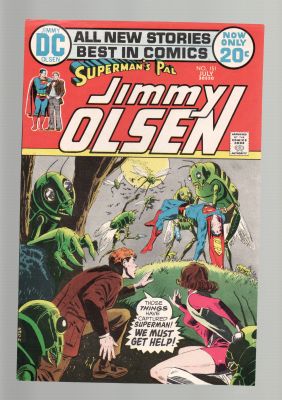 Superman’s Pal Jimmy Olsen #151 Comic Production Art Cover Proof Adler | Neat Stuff Vault