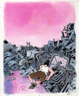 Tardi | Jeux pour mourir, illustration Ã  l’encre de… | Millon