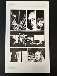Charlie Adlard - 1 Original page - The Walking Dead - #38 - page 21 | Catawiki