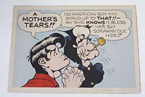 Al Capp - 1 Silkscreen - Li’l Abner - Mother’s tears - 1974 | Catawiki