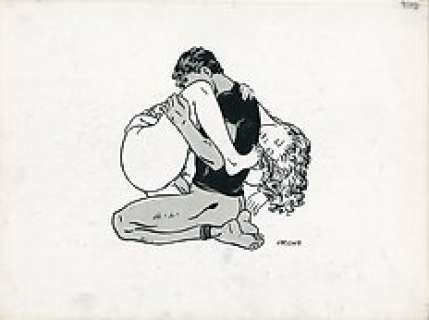 Varenne, Alex - 1 Original drawing - Fragments érotiques - Kama Sutra - 1993 | Catawiki