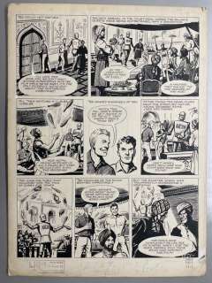 Kearon, Ted - 1 Original page - Robot Archie - Bodyguard To The Menaced Rajan - 1968 | Catawiki