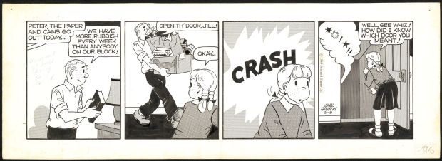 Carl Grubert | The Berrys daily strip | Galerie Laqua