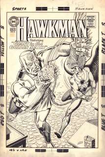 Murphy Anderson - Hawkman #8 Cover - La - ‘Giant in the Golden Mask!‘ - 1965