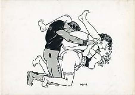 Varenne, Alex - 1 Original drawing - Fragments érotiques - Kama Sutra - 1993 | Catawiki