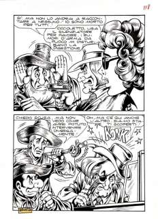 Magnus, Bunker - 1 Original page - Alan Ford - Intrigo a Monte Calvo - 1974 | Catawiki
