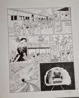 Renaud - 1 Original page - Harry Dickson T13 - L’or de Malacca - 2018 | Catawiki