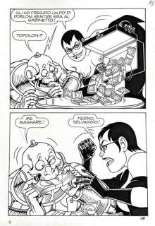 Magnus - 1 Original page - Necron | Catawiki