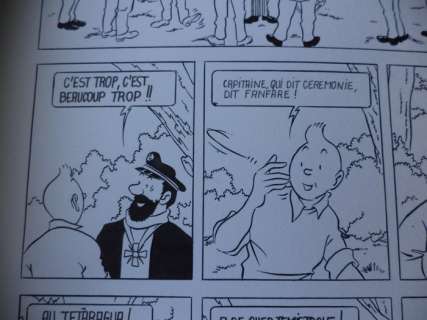 Somon, Pascal | Original page  - Tintin et le mystère de la toison d’or | Catawiki