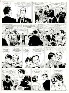 Mitton, Jean-Yves - 1 Original page - De Silence et de Sang T4 - Les Vêpres siciliennes - 1990 | Catawiki