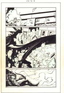 Derec Donovan - Connor Hawke: Dragon‘s Blood #5 P.4 - Connor Vs. Dragon Action Splash - 207 Signed