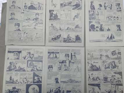 Pratt, Hugo - 6 Plaques d’impression - Corto Maltese | Catawiki