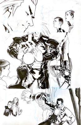 Gene Ha | Gene Ha - Flashpoint: Project Superman Issue #2 page #18 | Panel Punk Comics Originals