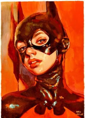 Batwoman: Kate Kane - 9.5x13.5 Hand-Painted Original Art by Anna Sharyha w/COA | eBay US (Buy It Now)