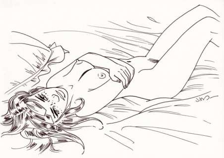 Jim (Terrasson, Thierry) | Original illustration  - Marie  - Een nacht in Rome | Catawiki