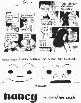 Caroline Cash | Nancy - 7.16.26-7.18/26 | Athenaeum Comic Art
