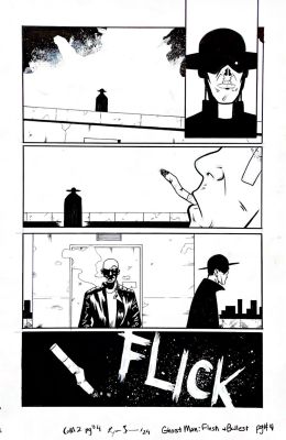 Raymar Brunson | Raymar Brunson - Ghost Man: Flesh and Bullets- Issue #2 Page # 4 | Panel Punk Comics Originals