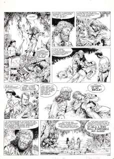 Paape | Luc Orient, planche n°28 Ã  l’encre de Chine sur… | Millon