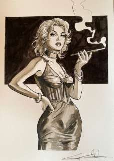 Candita, Giuseppe - 1 Original drawing - Chihuahua Pearl - Tributo a Giraud - 2024 | Catawiki