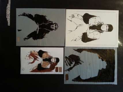 Vance, William | Original illustration + 2x tracing paper + Colouring  - bookplate  - XIII | Catawiki