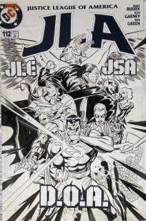 Ron Garney - Jla #112 Cover (Dc, 2005)