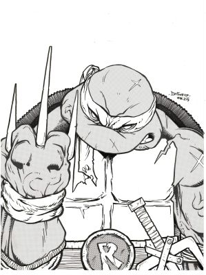 Davey Deforne | Davey DeForne - Teenage Mutant Ninja Turtles Turtles Ralph | Panel Punk Comics Originals