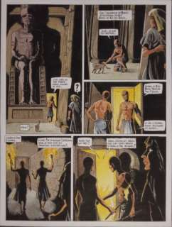 Hugdebert - 1 Original colour page - Servante d’Isis - 2005 | Catawiki